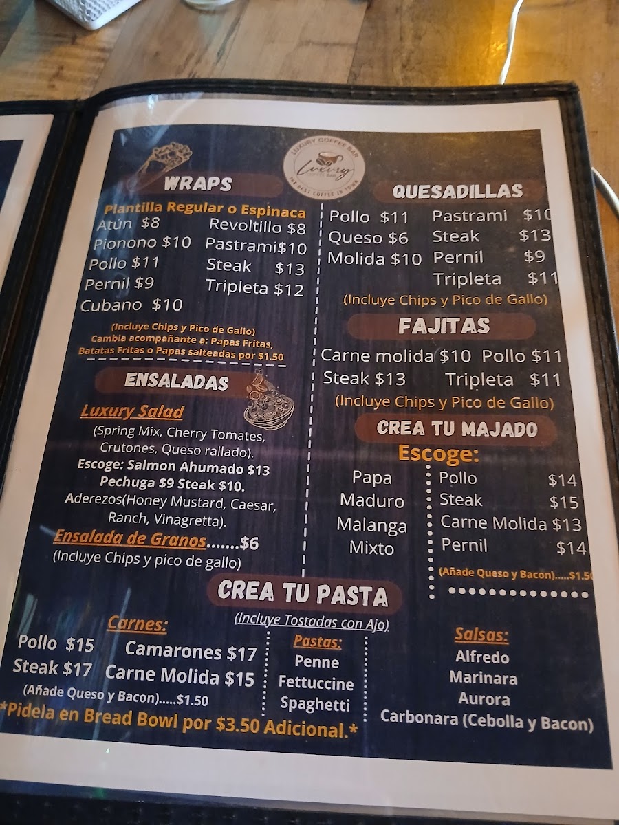 Menu Luxury Coffee Bar-10