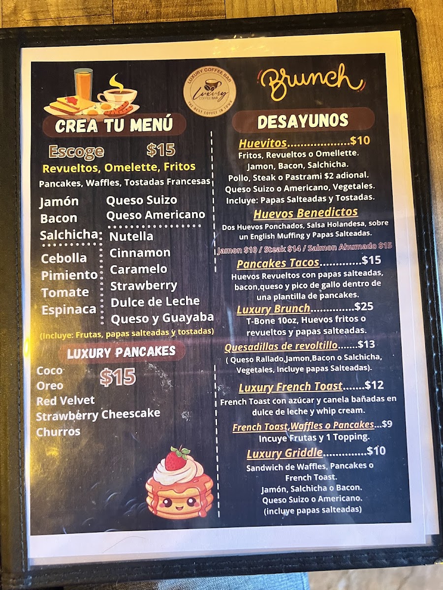 Menu Luxury Coffee Bar-3