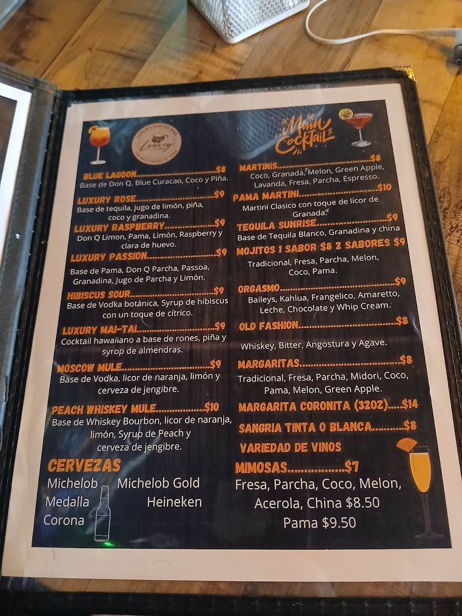Menu Luxury Coffee Bar-7